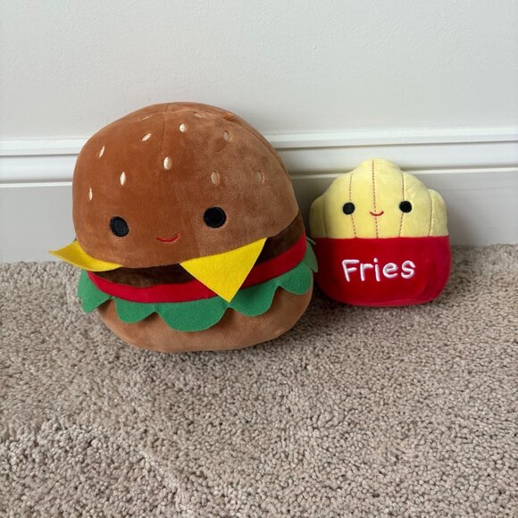 Squishmallows Toys Squishmallows Carl The Cheeseburger 9 Fries 5
